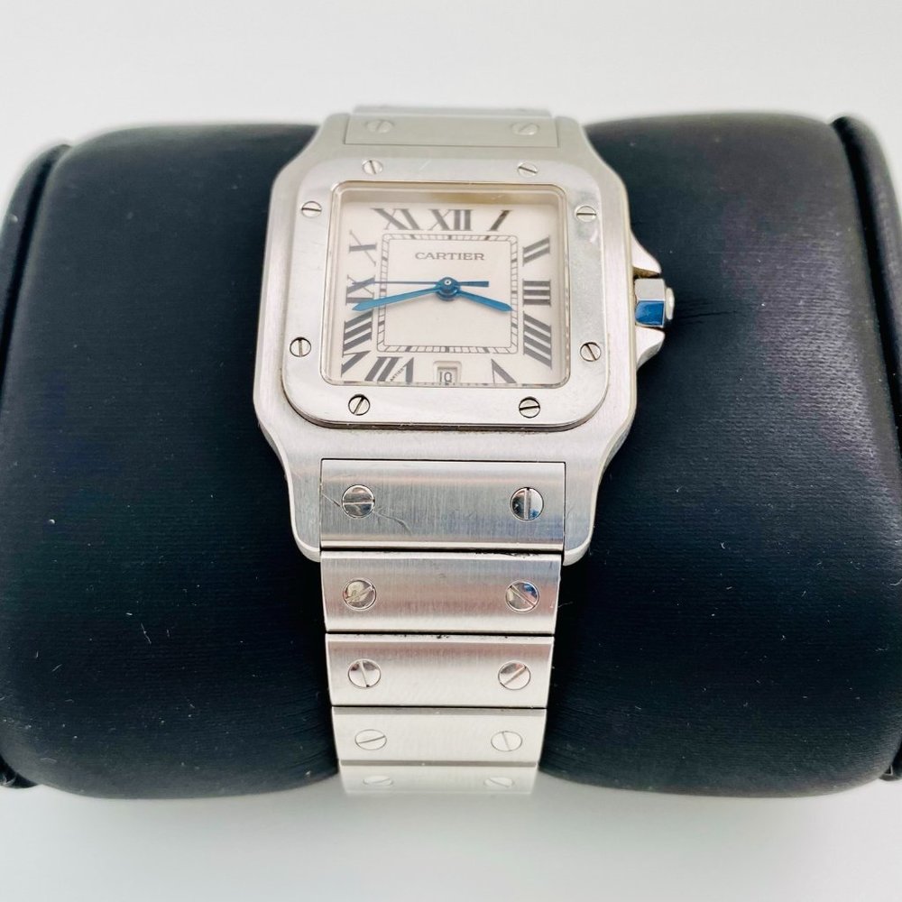 Santos de Cartier Galbee watch. 100% Authentic.